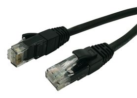 AMPHENOL COMMUNICATIONS SOLUTIONS RJE1Y12C05152401. RJ-RJ ETHERNET CABLE ASSEMBLY,CAT5E,ROUN