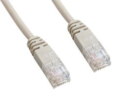 AMPHENOL CABLES ON DEMAND MP-52RJ11UNNE-002 PATCH CABLE, RJ11 PLUG, 2 , BEIGE