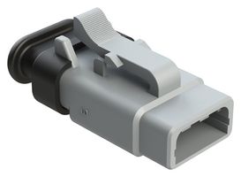 AMPHENOL SINE/TUCHEL ATM06-3S-SR01GY AUTOMOTIVE HOUSING, PLUG, 3POS, IP67