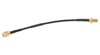 MOLEX 73230-5300. CBL ASSY, SMA PLUG-SMA BLKHD JACK, 6"