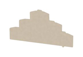 WEIDMULLER 1782340000. END PLATE, PLASTIC, TERMINAL BLOCK
