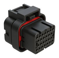 AMPHENOL SINE/TUCHEL ATS06-26SA AUTOMOTIVE HOUSING, PLUG, 26P, 7.5A, BLK