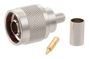 FAIRVIEW MICROWAVE FMCN1589 RF COAX CONN, N PLUG, 50 OHM, 11GHZ