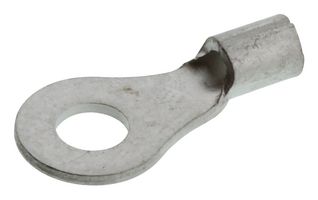 TE CONNECTIVITY - AMP 34110. TERMINAL, RING TONGUE, #6, CRIMP