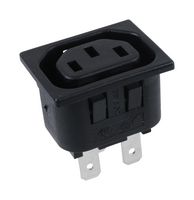 BULGIN LIMITED PX0695/20/63. CONNECTOR, POWER ENTRY, RECEPTACLE, 10A
