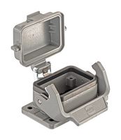 HARTING 09300061308 HEAVY DUTY HOUSING, 6B, 1LEVER, BULKHEAD