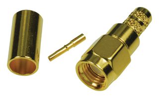 AMPHENOL RF 132234RP. CONNECTOR, SMA-RP, PLUG, 50 OHM, CABLE
