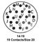 ITT CANNON KPSE01J14-19S