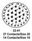 ITT CANNON MS3116J22-41S