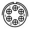 ITT CANNON CA3100E14S-6SB05-14