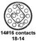 CINCH CONNECTIVITY SOLUTIONS CN1021A18G14P9-040