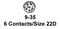 AMPHENOL AEROSPACE D38999/20WA35SN