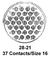 AMPHENOL INDUSTRIAL MS3102A28-21S.