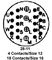 AMPHENOL INDUSTRIAL 97-3106A-28-11P.