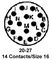 AMPHENOL INDUSTRIAL 97-20-27S.