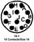 AMPHENOL INDUSTRIAL 97-3106A-18-1P.