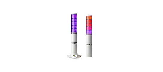 Multi-coloured ethernet programmable Signal Tower - LA6-POE