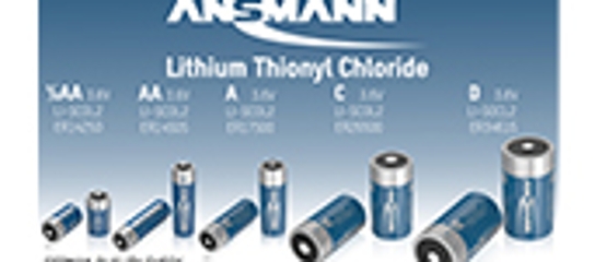Lithium Thionyl Chloride Series From ANSMANN