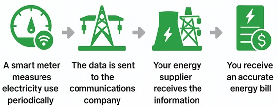 Figure 4: Working procedure of a smart meter