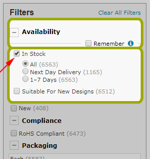 Delivery Filter