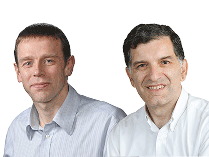 Consulting Manager Chris Hayhurst and Senior Academic Technical Specialist Coorous Mohtadi